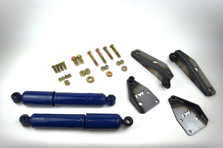 TinWorks Rear Shock Relocation Brackets