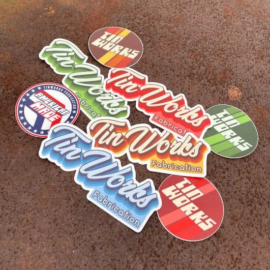 TinWorks sticker pack