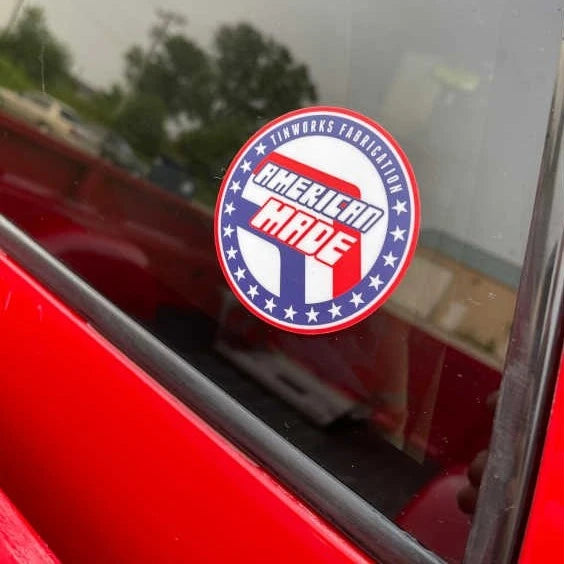 TinWorks American Made Sticker