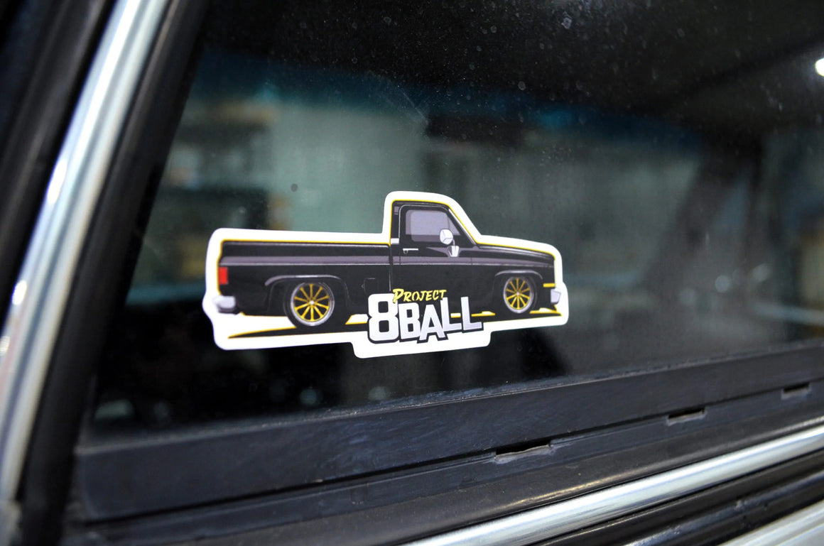 TinWorks Project 8 Ball Sticker