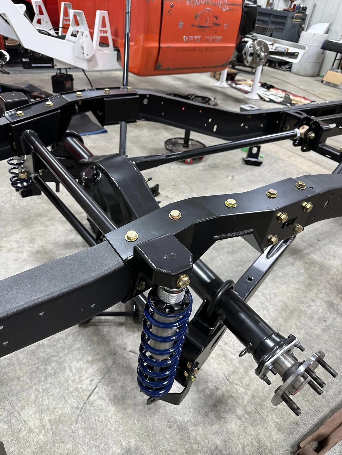 Rear Trailing Arm Suspension Coilover