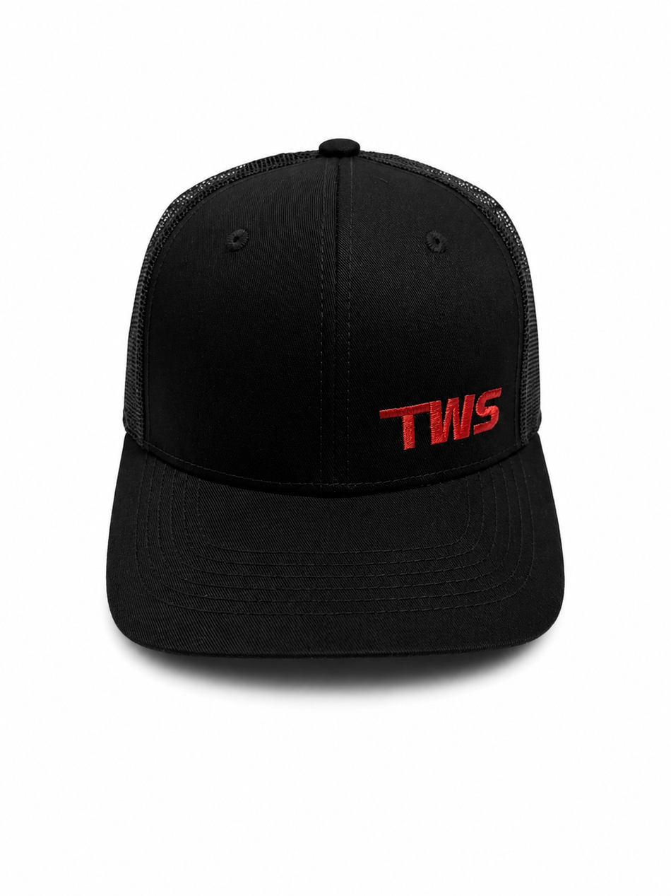 TWS Snapback Hat Black