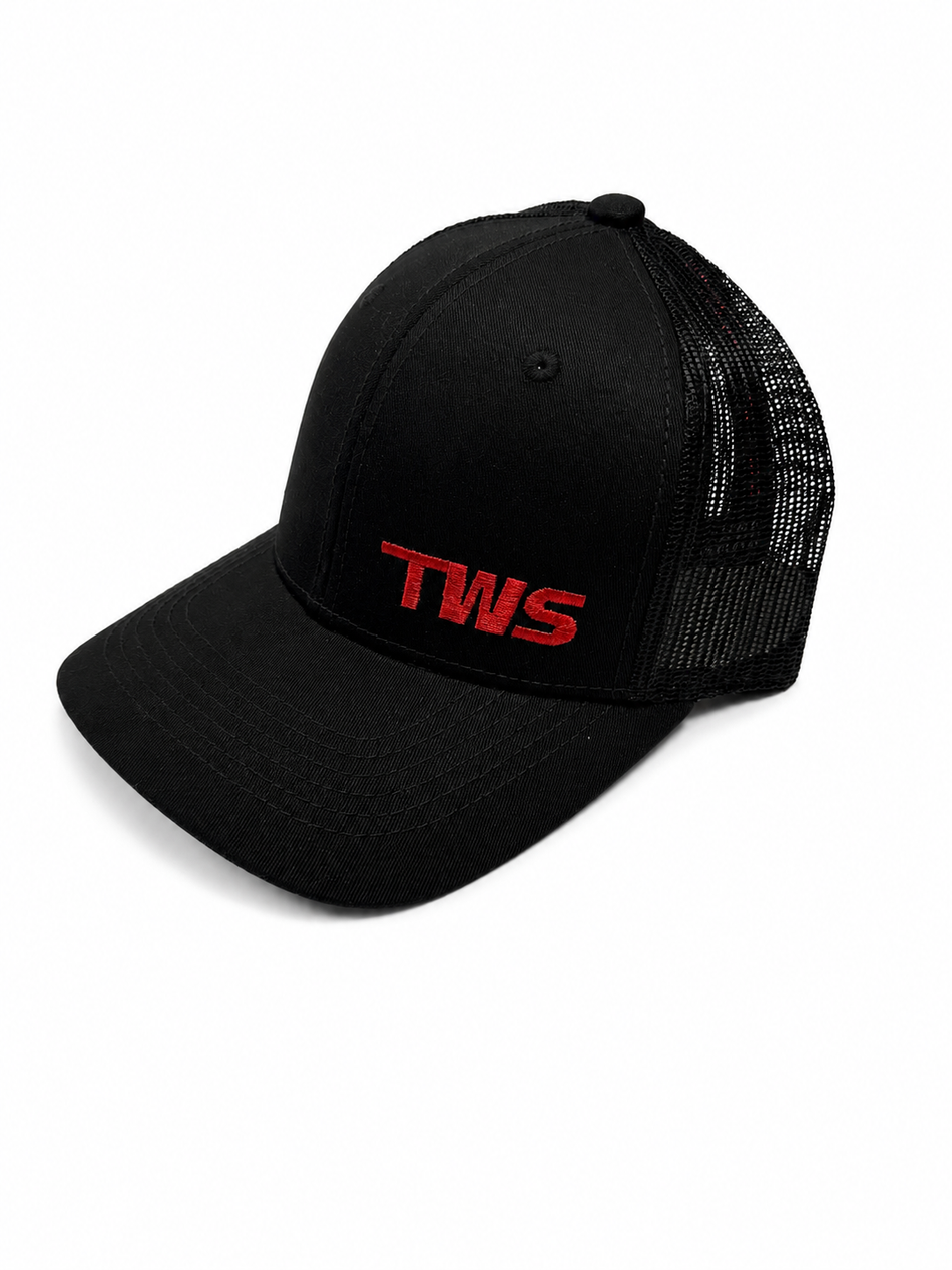 TWS Snapback Hat Black