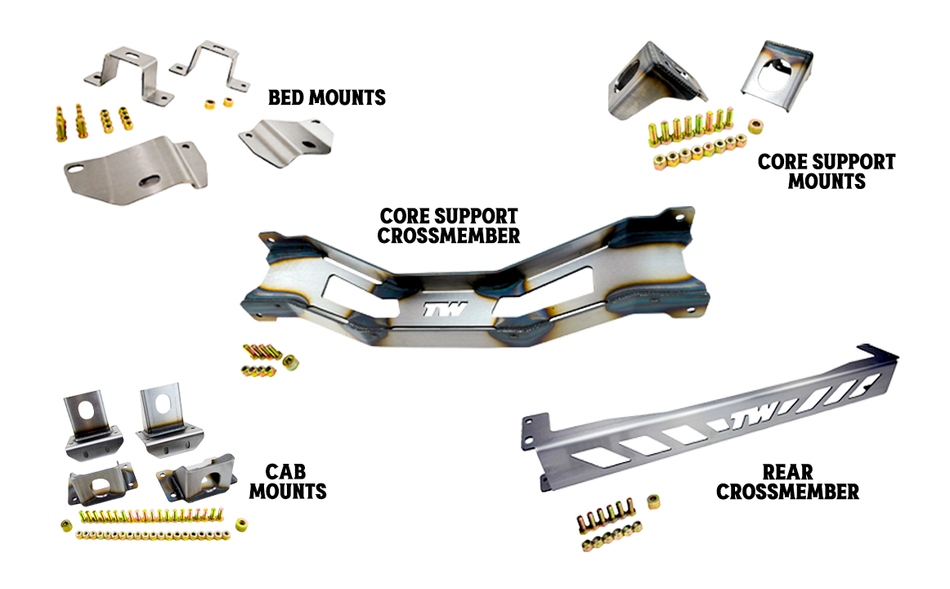 Tinworks 67-72 Frame Perimeter Bundle